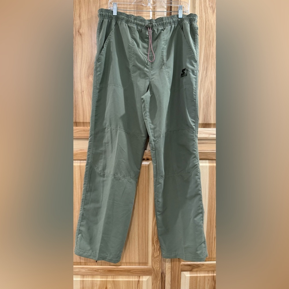 Starter Men's Olive Green Warm Up Pants
